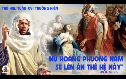 18.7.2022 – Thứ Hai Tuần XVI Thường Niên