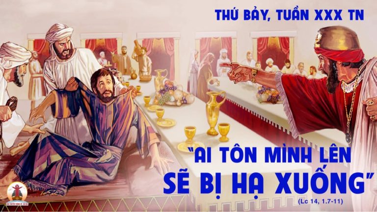 29.10.2022 – Thứ Bảy Tuần XXX Thường Niên