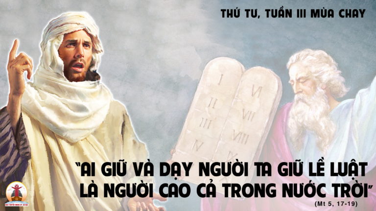 23.3.2022 – Thứ Tư Tuần III Mùa Chay