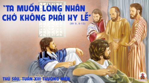 01.7.2022 – Thứ Sáu Tuần XIII Thường Niên