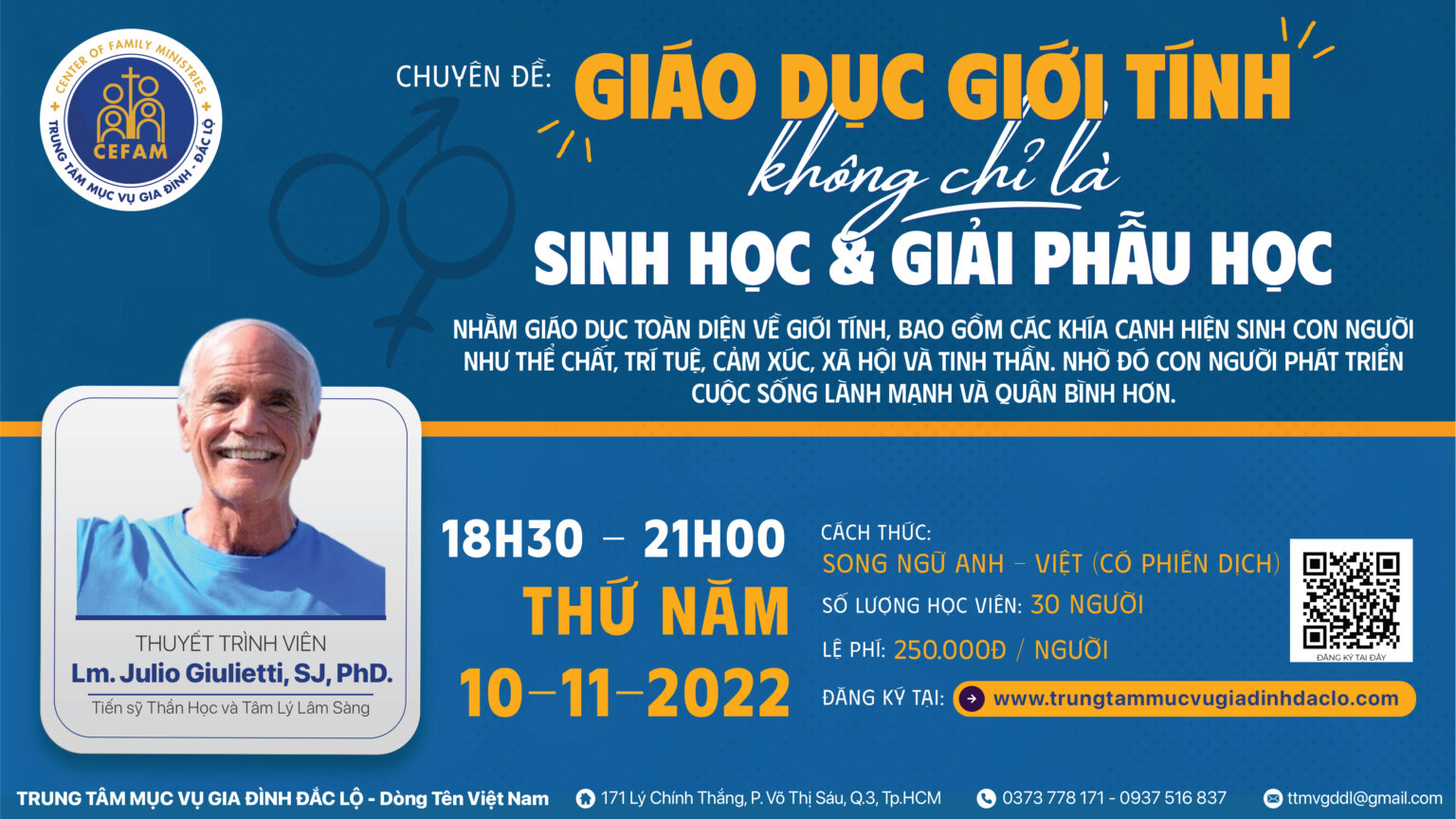 Chuyên đề: “Giáo dục giới tính: Không chỉ là Sinh học và Giải phẫu học”