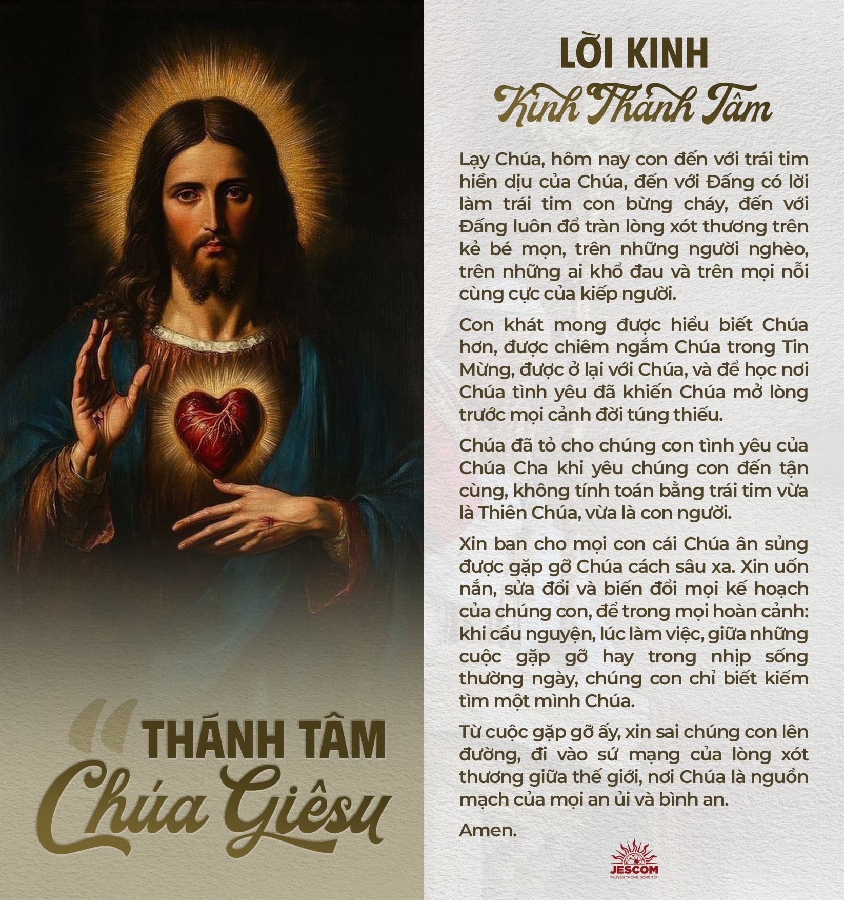 Thánh Tâm Chúa Giêsu trong Đời Sống Đức Tin Kitô Giáo